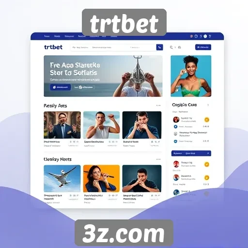 Interface e experiência do usuário no trtbet